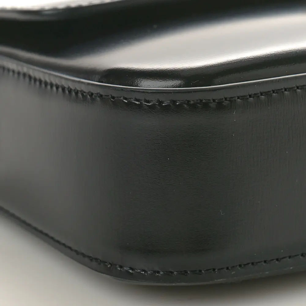 Replica Celine Black Calfskin Triomphe Shoulder Bag with Gold Hardware1:1High-quality replica