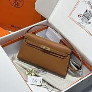 Hermes Elan Bag Cognac Gold 28cm