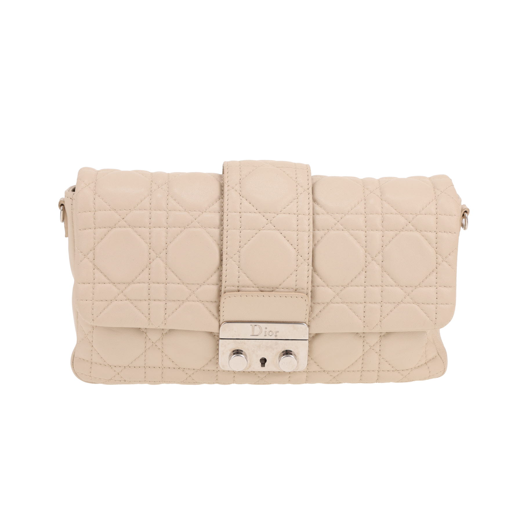 Dior Promenade shoulder bag in beige leather cannage1:1High-quality replica