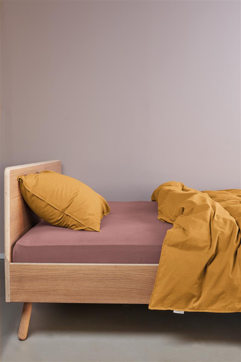 Beddinghouse Jersey - Splittopper Hoeslaken - 180x200/220 - Roze