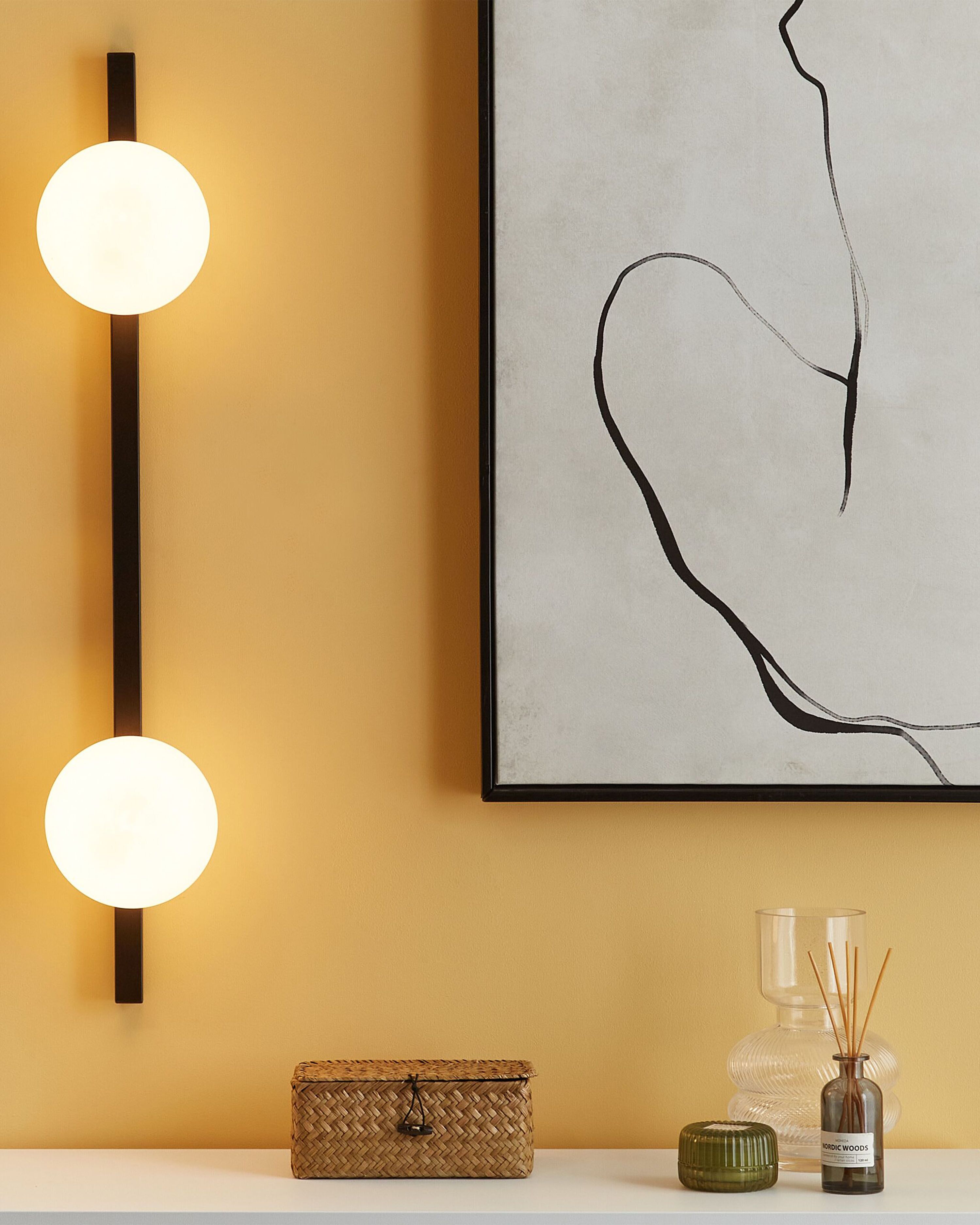 Wall Lamp ISABELLA Metal Black