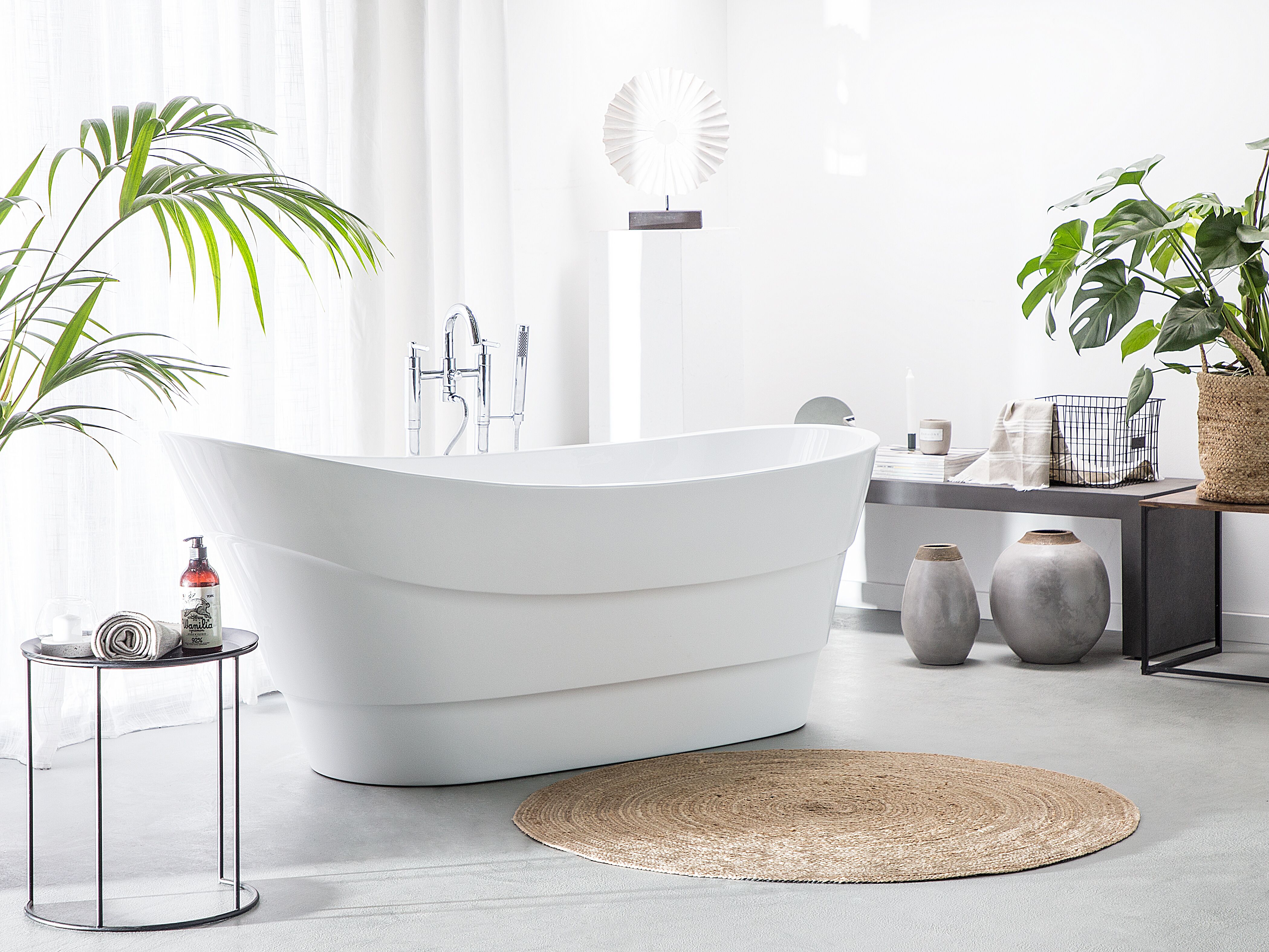 Freestanding Bathtub BUENAVISTA 1700 x 730 mm White