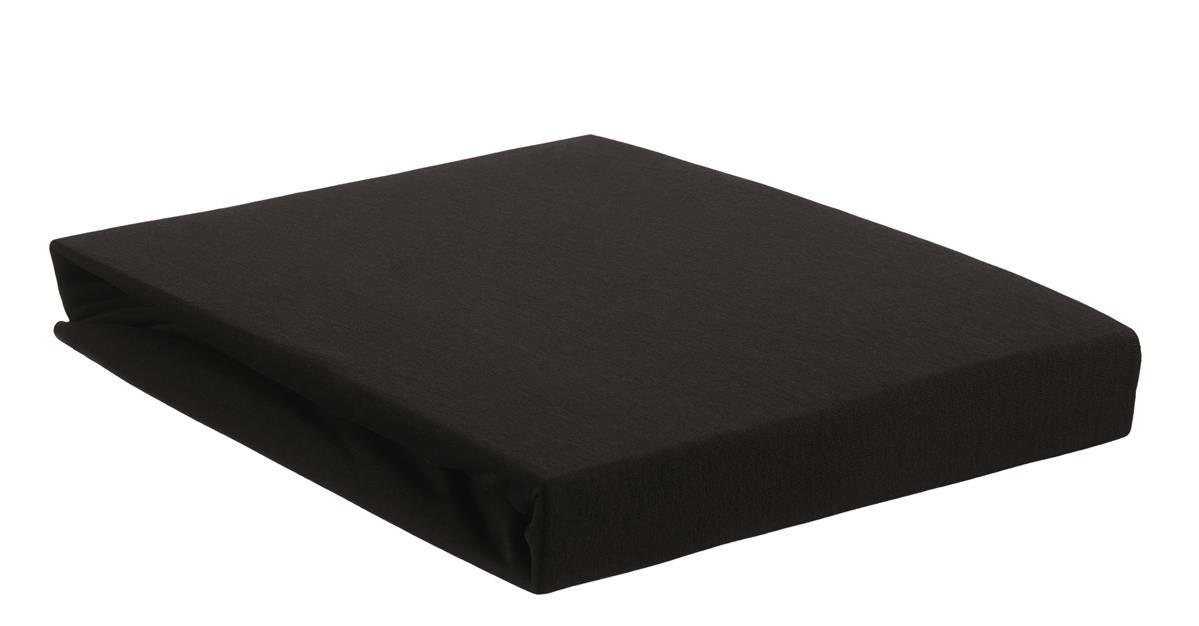 Beddinghouse Jersey Lycra - Hoeslaken - 180x200/220 - Zwart