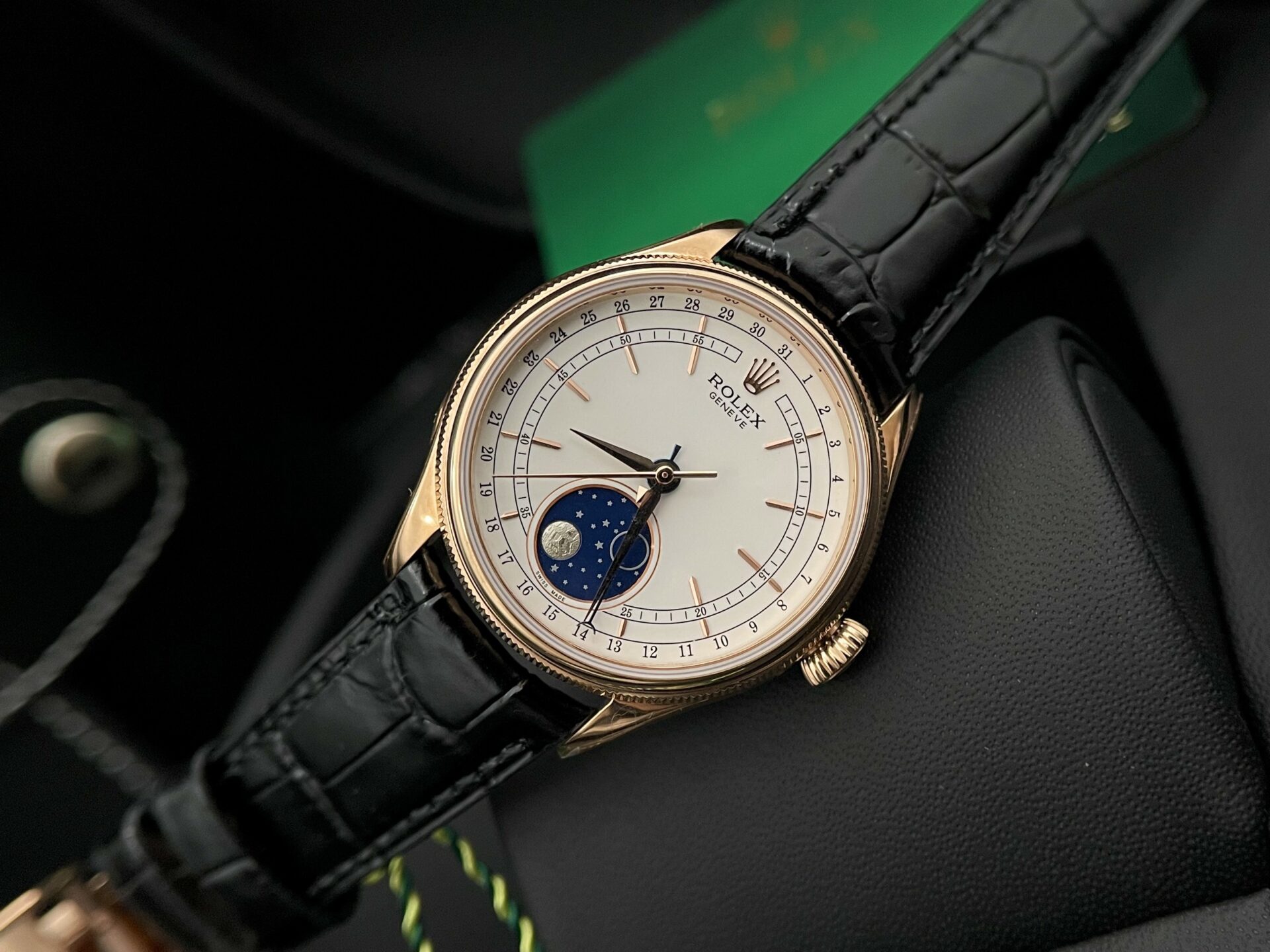 Rolex Cellini Moonphase 50535 High Quality Replica UU Factory 39mm - Elite Watch Atelier
