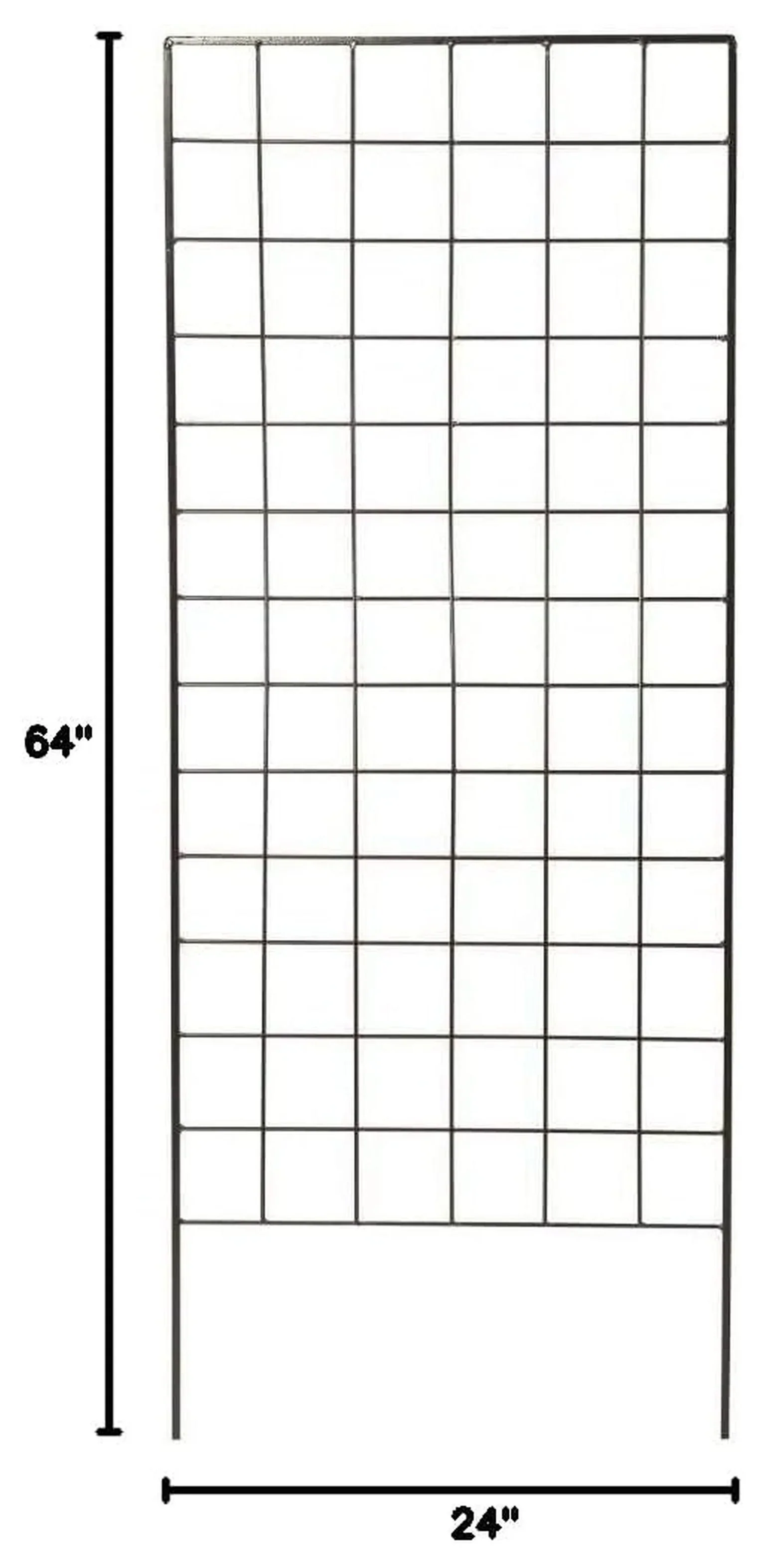 American Garden Works Narrow Screen Trellis, Black 64.25"H - STNMB - Image 5 American Garden Works Narrow Screen Trellis, Black 64.25"H - STNMB - Image 5