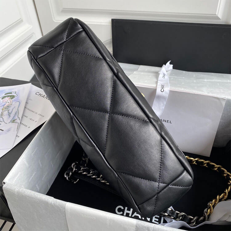 Chanel 19 Large Handbag1:1High-quality replica