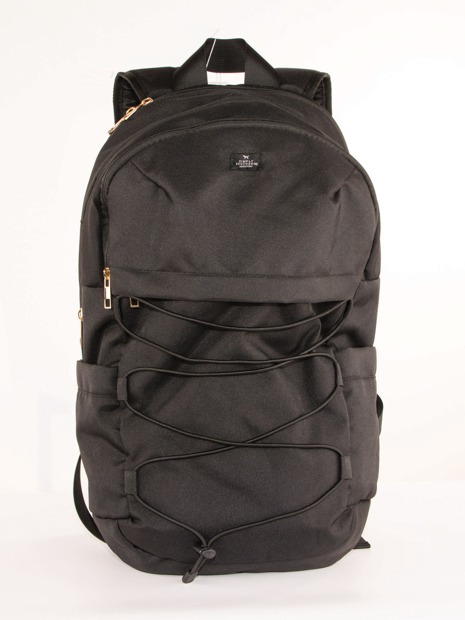 0225-BAG-SCHL-BKPK-BLK - Simply Southern Outlet