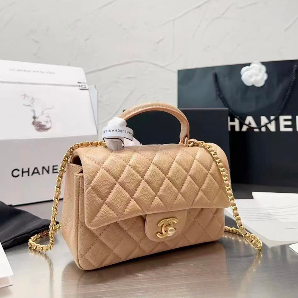 Chanel Caviar CF 20CM (Replica)1:1High-quality replica