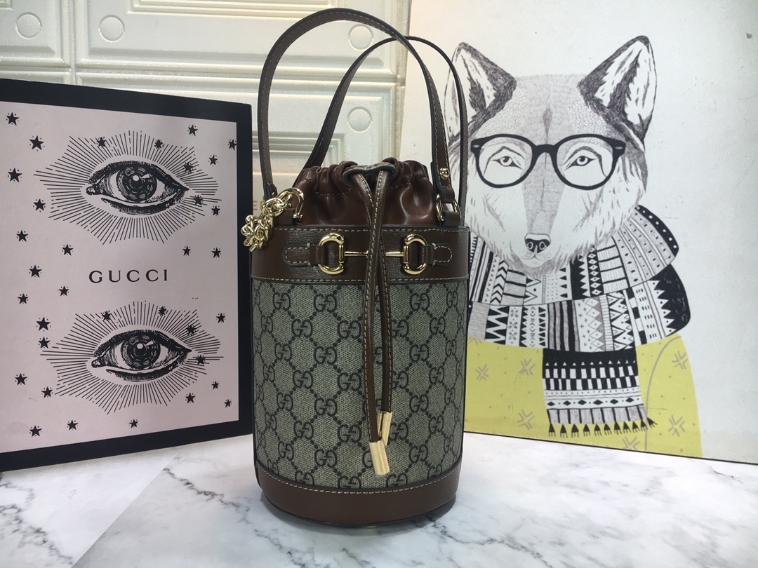 Replica Gucci Horsebit 1955 Small Bucket Bag 6371151:1High-quality replica