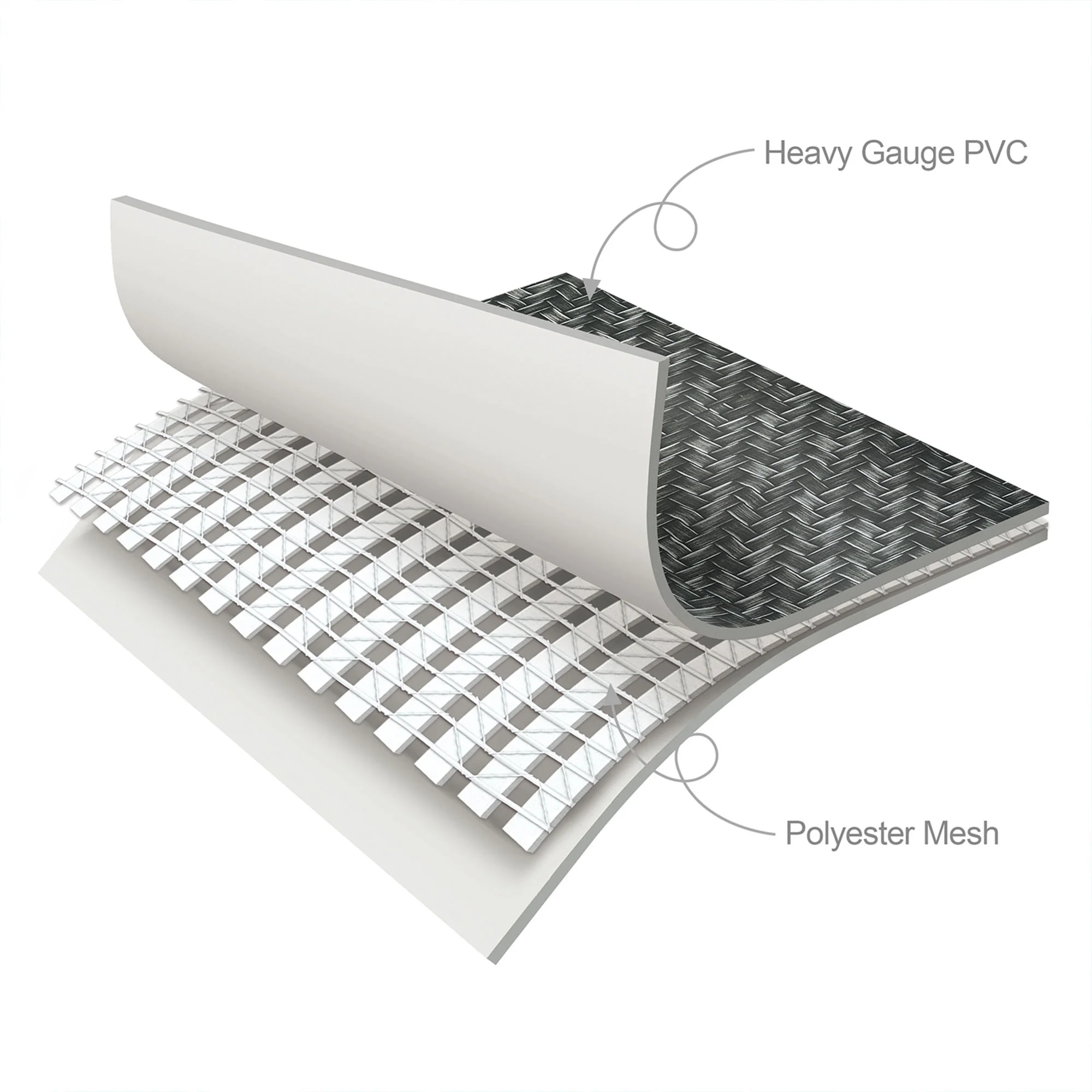 Open Box Funsicle 13' x 7' x 39" Rectangle Above Ground Swimming Pool, Gray - Image 5
