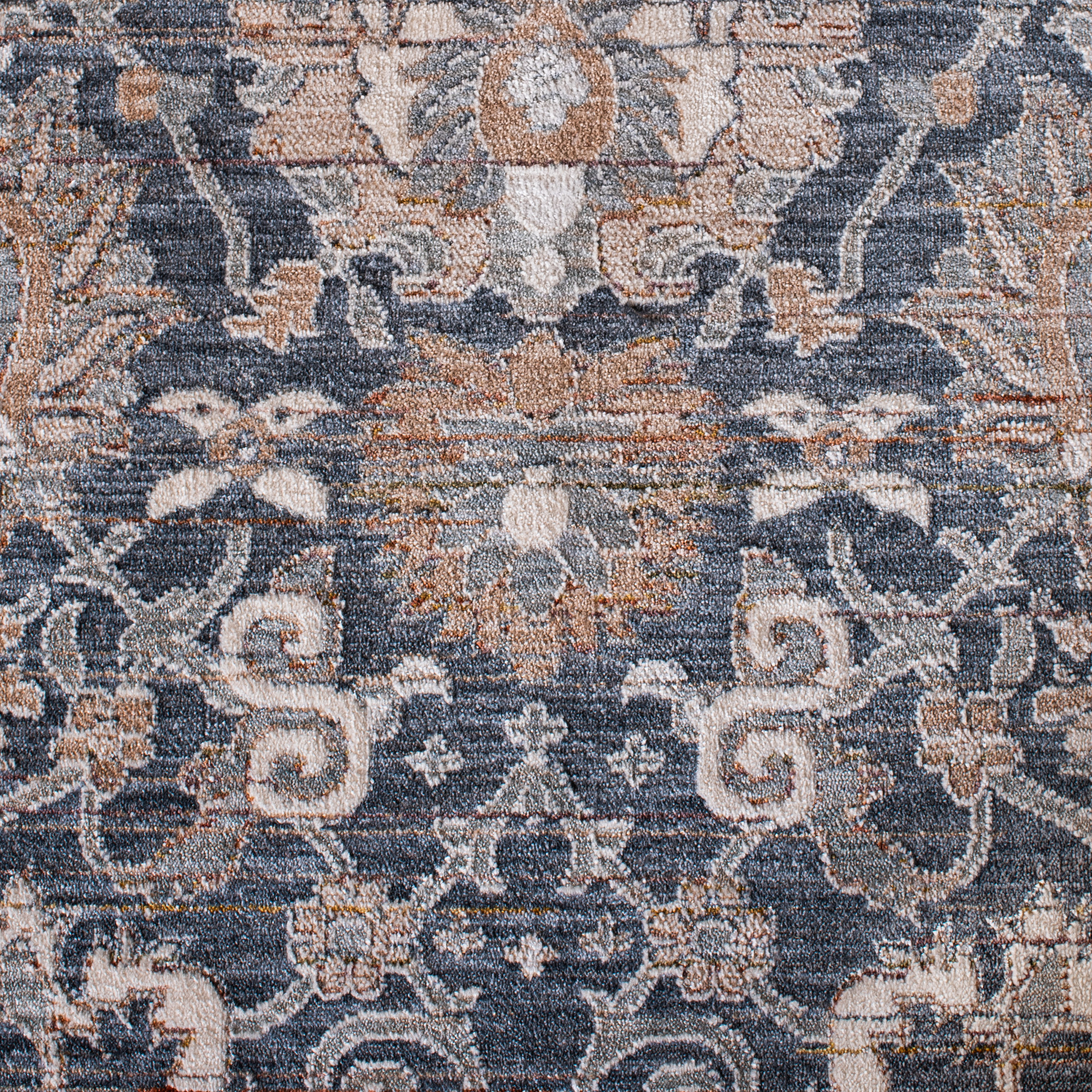 Safavieh Sutton Area Rug, Navy Brown, 8’ x 10’