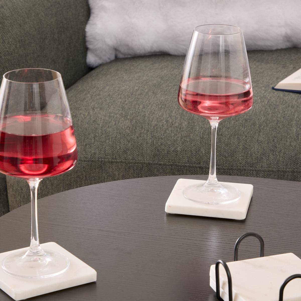 Set of 6 wine glasses "Elaya" 295 ml, Transparent