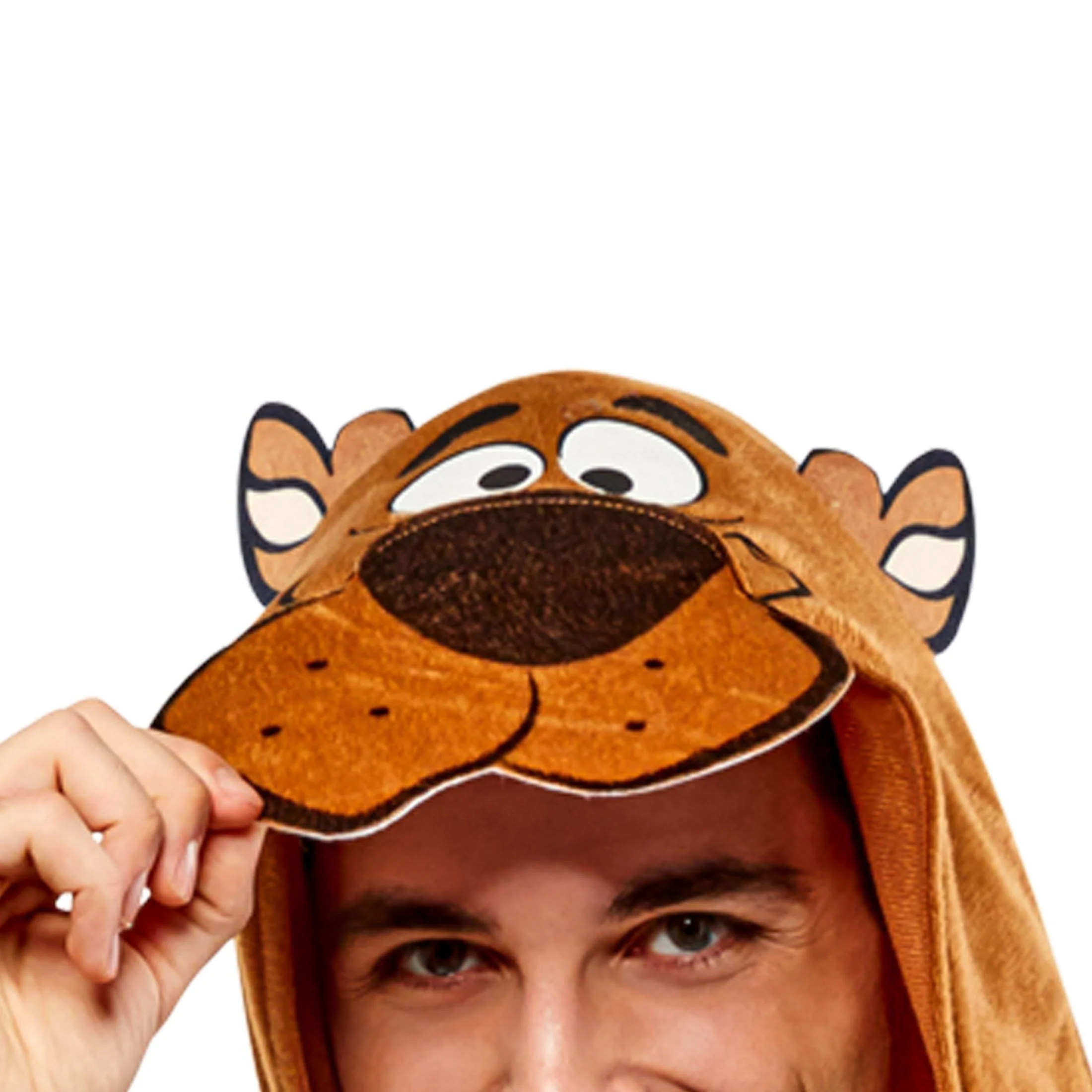 Scooby Doo Halloween Costume for Adults, Men's Size L (36/38), by Rubies - Image 12 Scooby Doo Halloween Costume for Adults, Men's Size L (36/38), by Rubies - Image 12