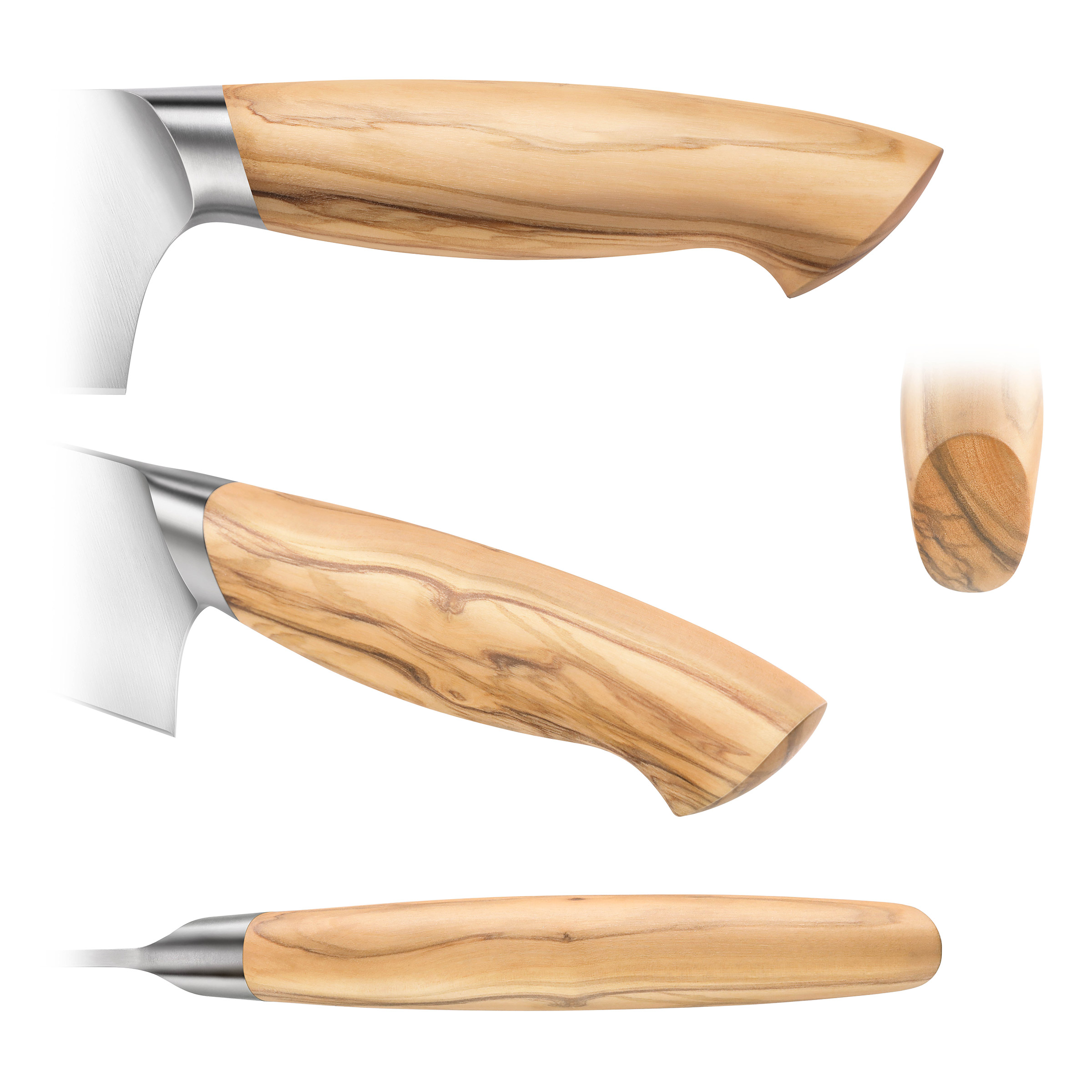 Cangshan OLIV Series Swedish Steel 15-Piece Knife Block Set, Maple Block - Image 4