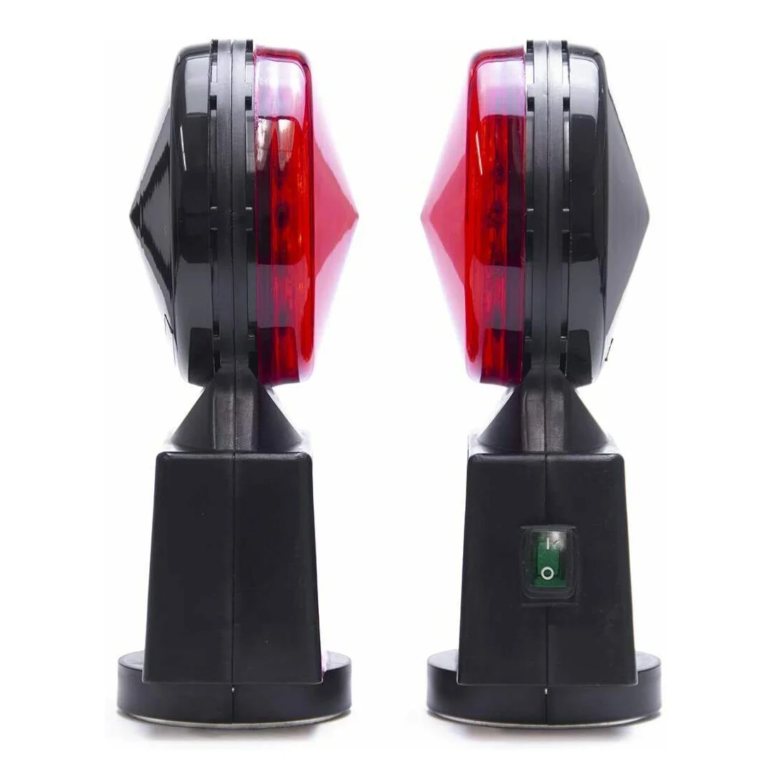 Master Tailgaters Wireless Trailer Tow Lights - Magnetic Mount - 48ft Range - 4 Pin Round Connection - Image 4