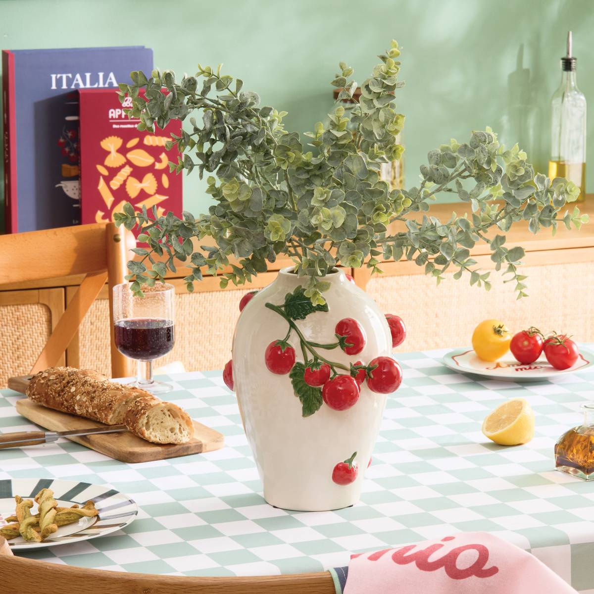 Vase "Della" Multicolored, H.25.5 cm