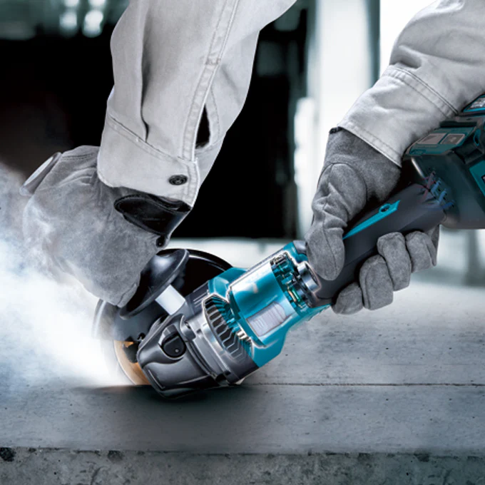 MAKITA GA023GZ 40V Max XGT BL  5 in.Angle Grinder w/AWS, Thumb Switch, Tool Only