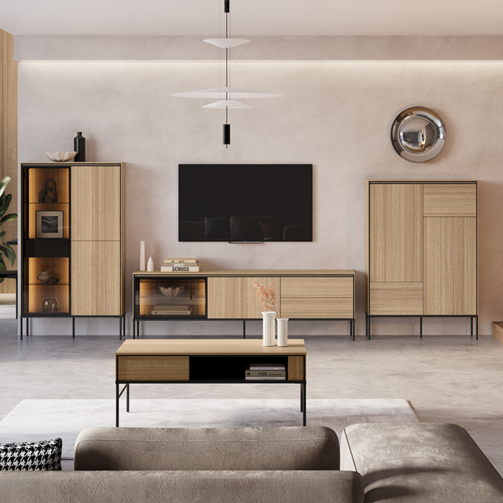 Blokker Grain Dressoir B 127 cm - Eikenhout