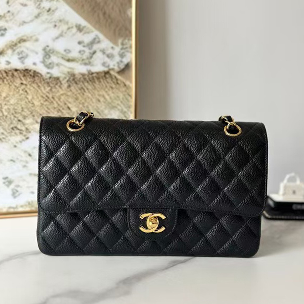 Chanel Caviar CF Medium 25CM