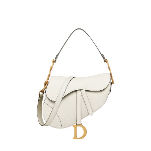 Dior Christian Saddle Bag With Strap White For Women 10in/25.5cm1:1High-quality replica