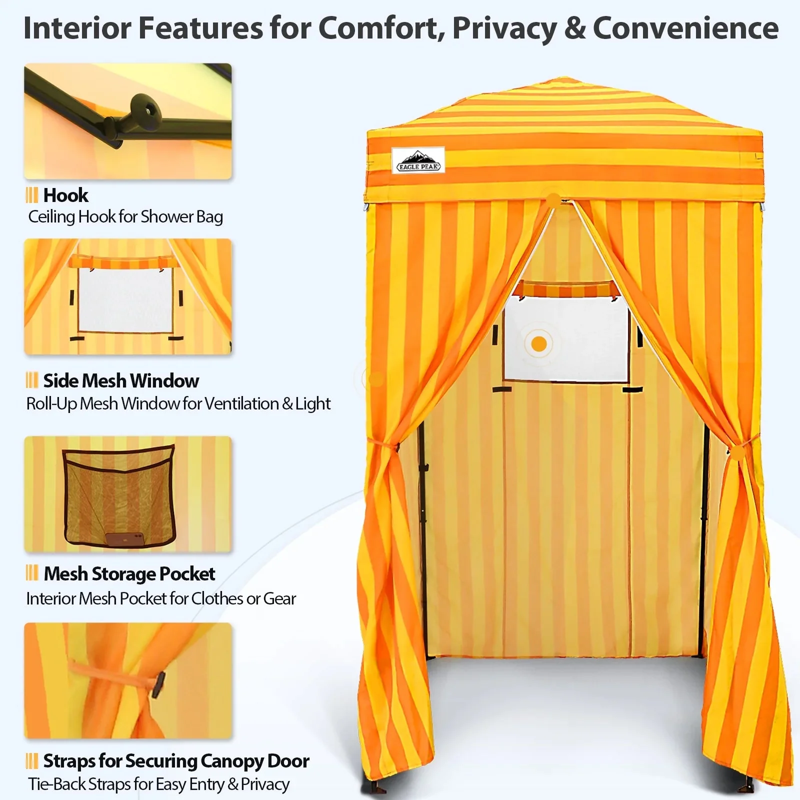 EAGLE PEAK Ultra Compact 4 ft x 4 ft Pop-Up Changing Room Canopy - Flex - Image 119 EAGLE PEAK Ultra Compact 4 ft x 4 ft Pop-Up Changing Room Canopy - Flex - Image 119