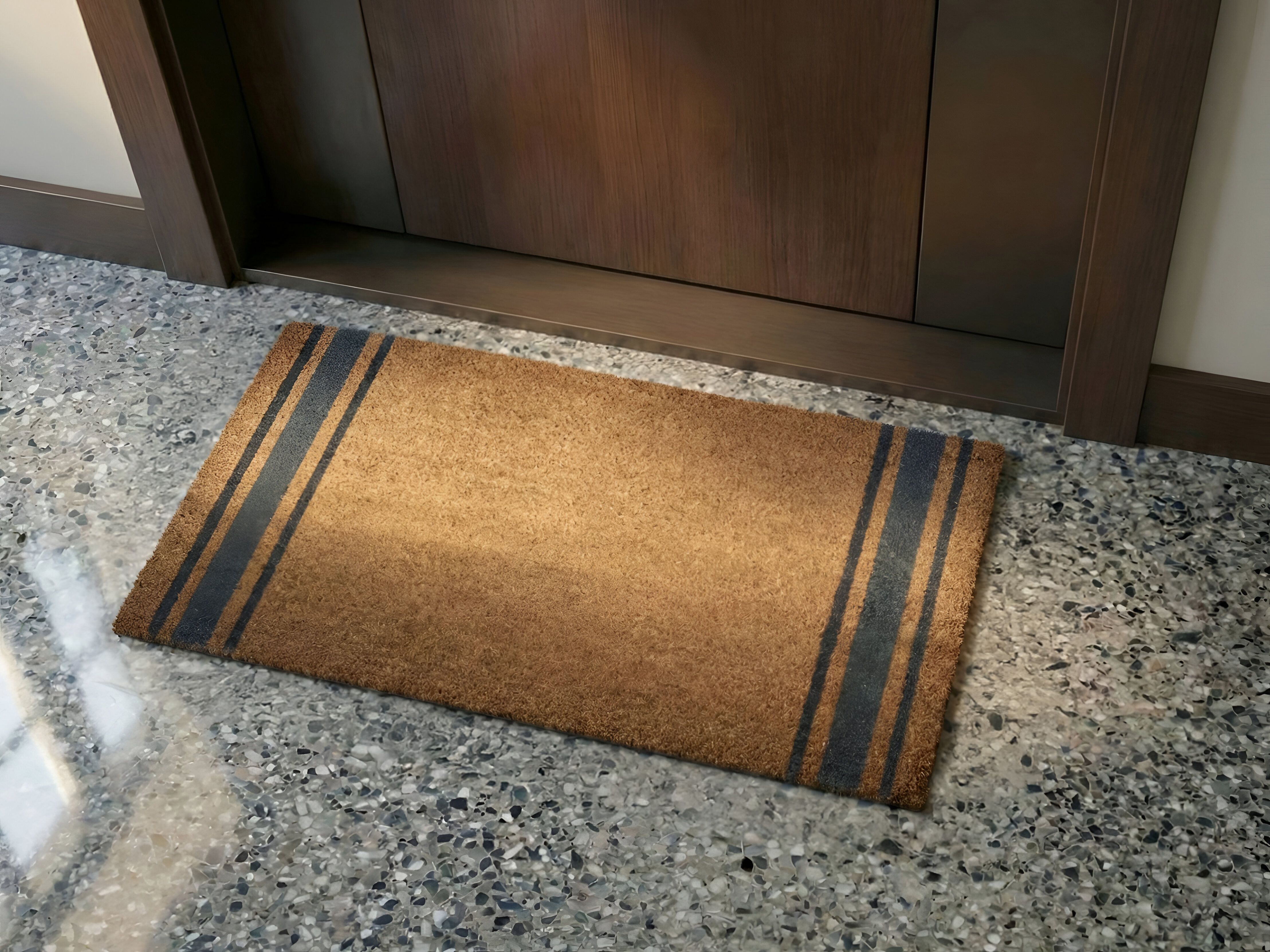 Doormat PORTAGE Natural 50 x 80 cm Coir