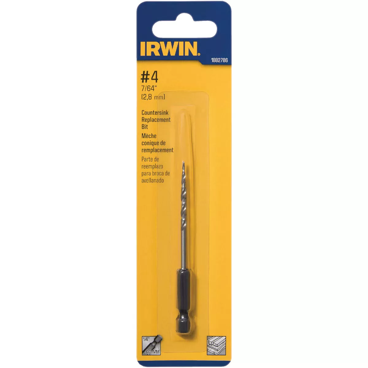 Irwin #4 - 1/8 In. Wood Countersink