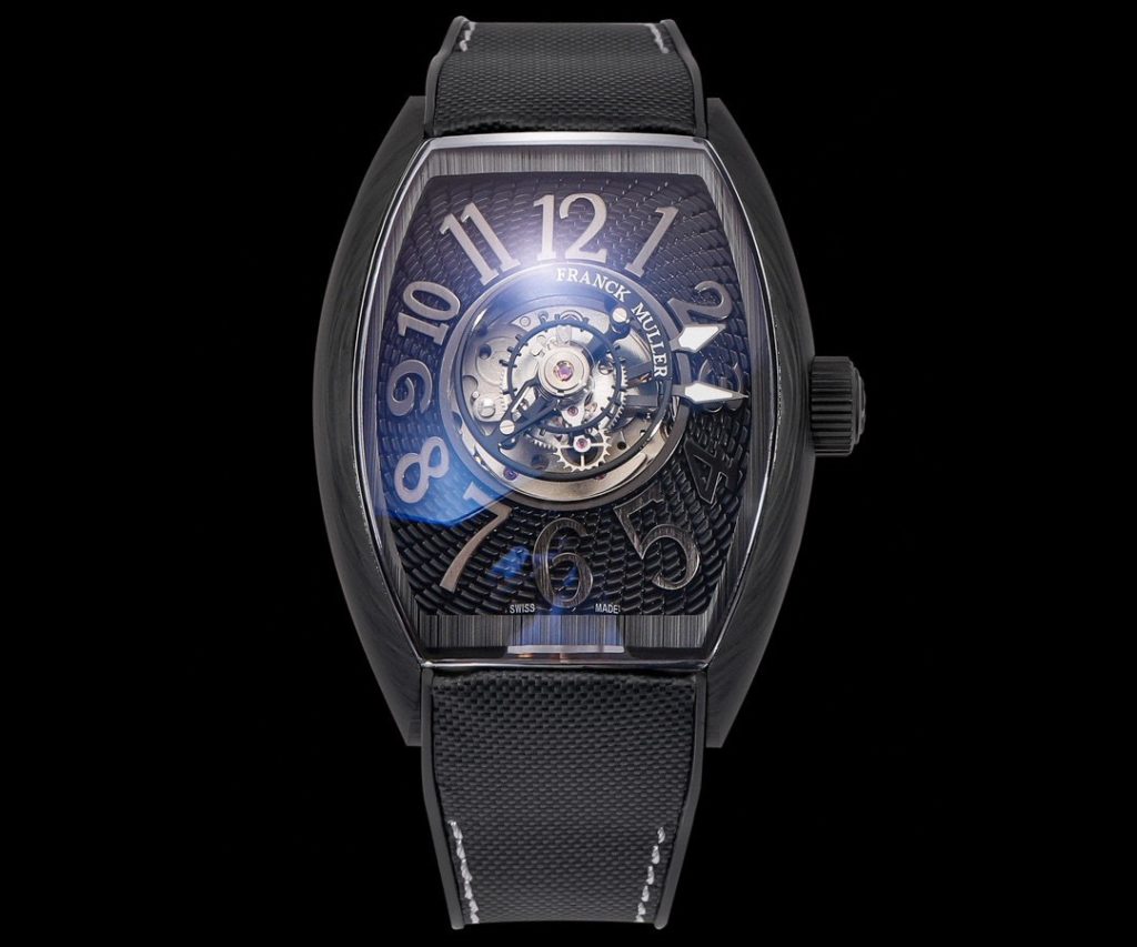 Franck Muller Grand Central Tourbillon Carbon Best Replica Watch 45mm - Top club