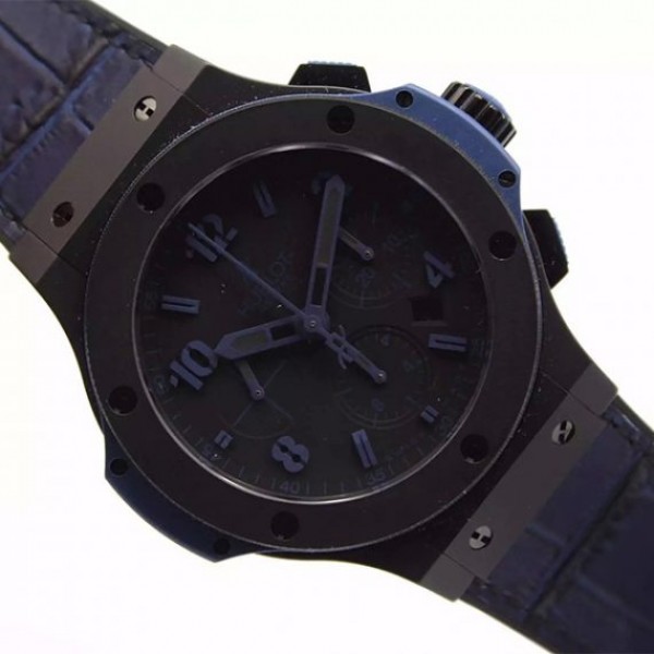 Replica Hublot Big Bang Full Ceramic Evolution Blue Magicb Gummy Strap HUB4104 - Top club