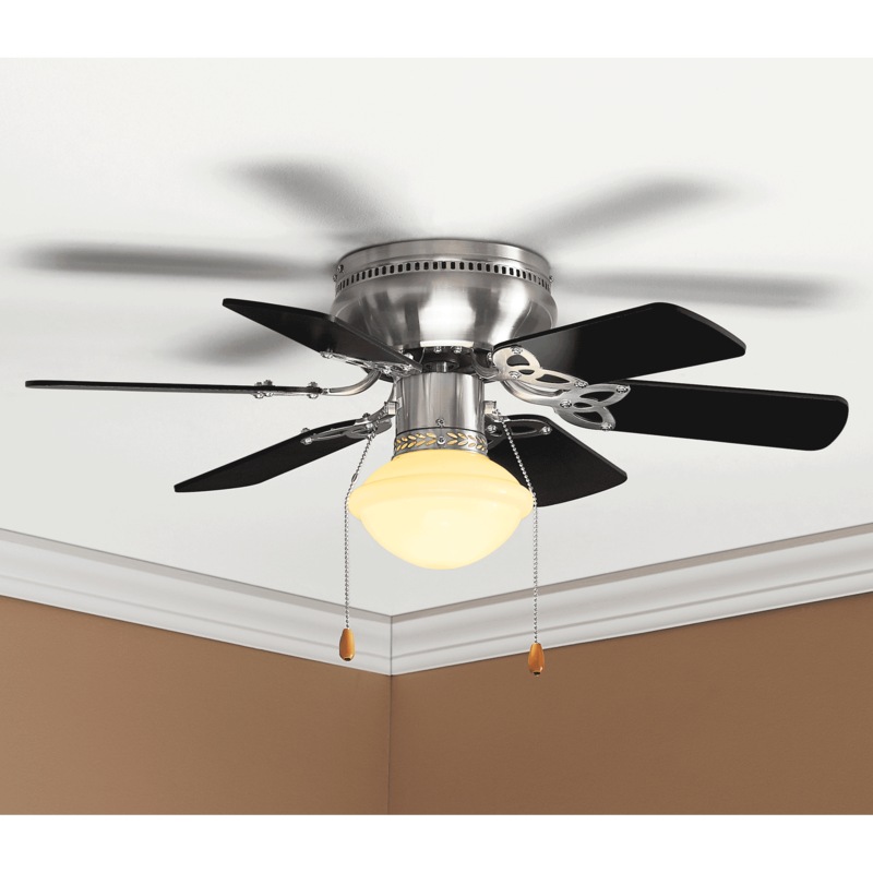 30-Inch Reversible Blade Ceiling Fan with Light - MIDNIGHT VELVET CATALOG