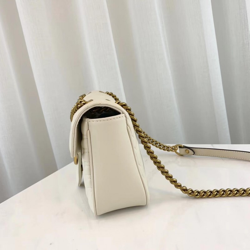 Replica Gucci Gg Marmont Matelasse Chevron Leather Small Shoulder Bag 4434971:1High-quality replica