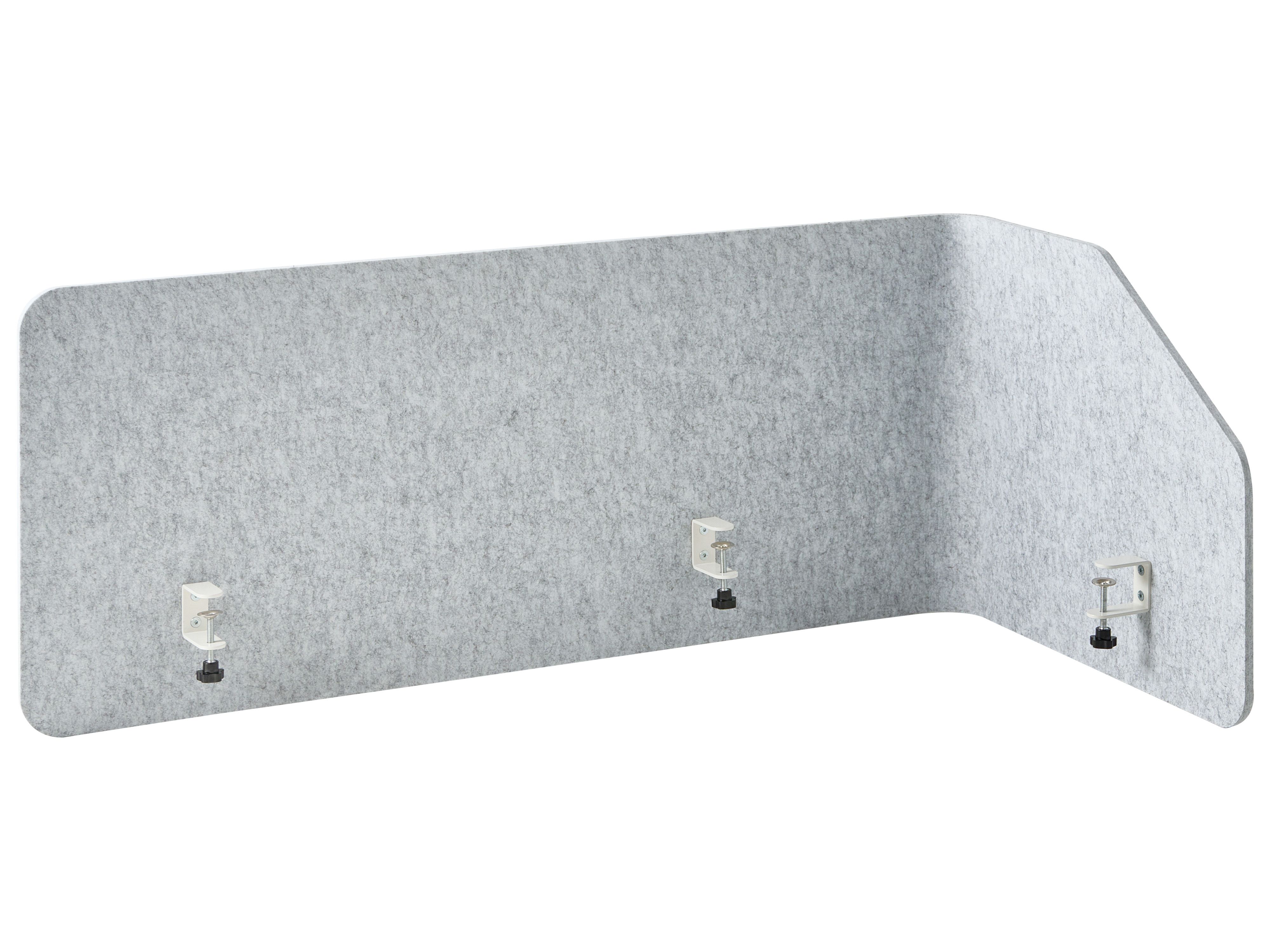 Desk Screen FOLDY Light Grey