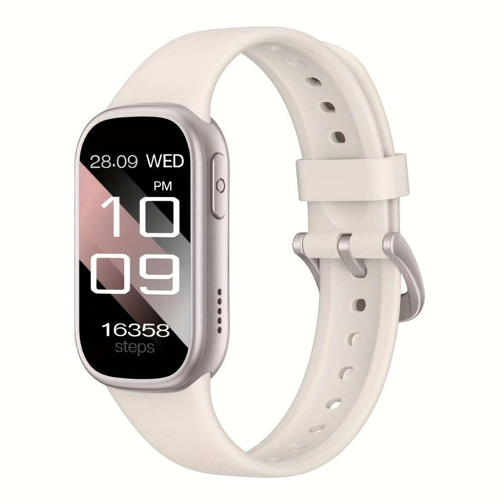 Waterdichte Smartwatch met 7 Dagen Batterijduur en Snellader voor Fitness Tracking