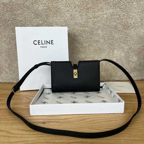 CELINE New Mini16 Small Bag Black