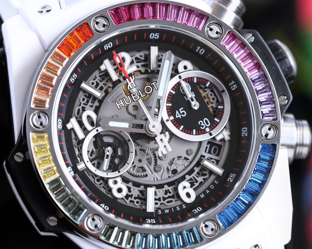 Big Bang Unico Titanium Rainbow 42mm(1:1 replica) - Top club