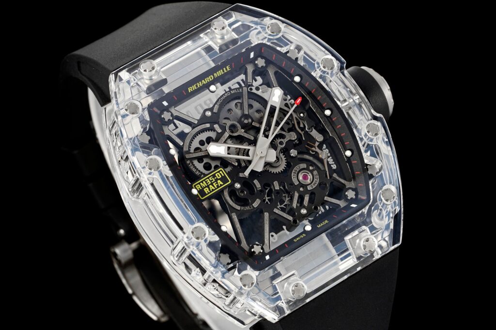 Richard Mille RM35-01 Rafael Nadal Sapphire Replica 11 Watch Factory BBR 44mm - Elite Watch Atelier