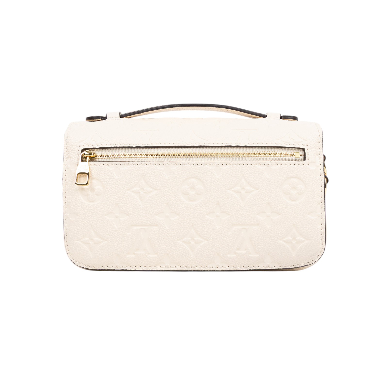 Louis Vuitton Monogram Empreinte Crossbody Bag – Cream with Gold S-Lock - COZYMIZE