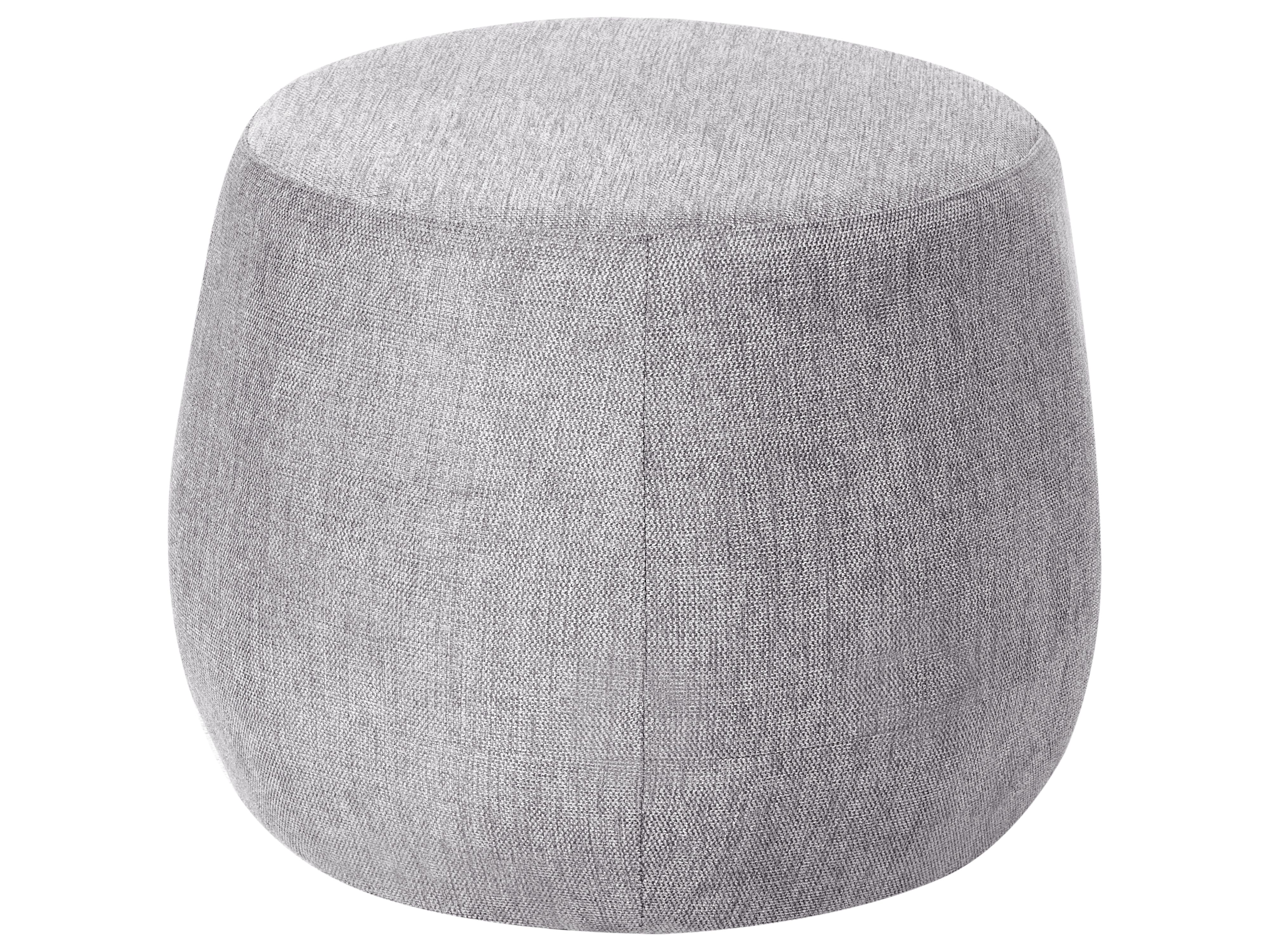 Pouffe ASHTON Light Grey