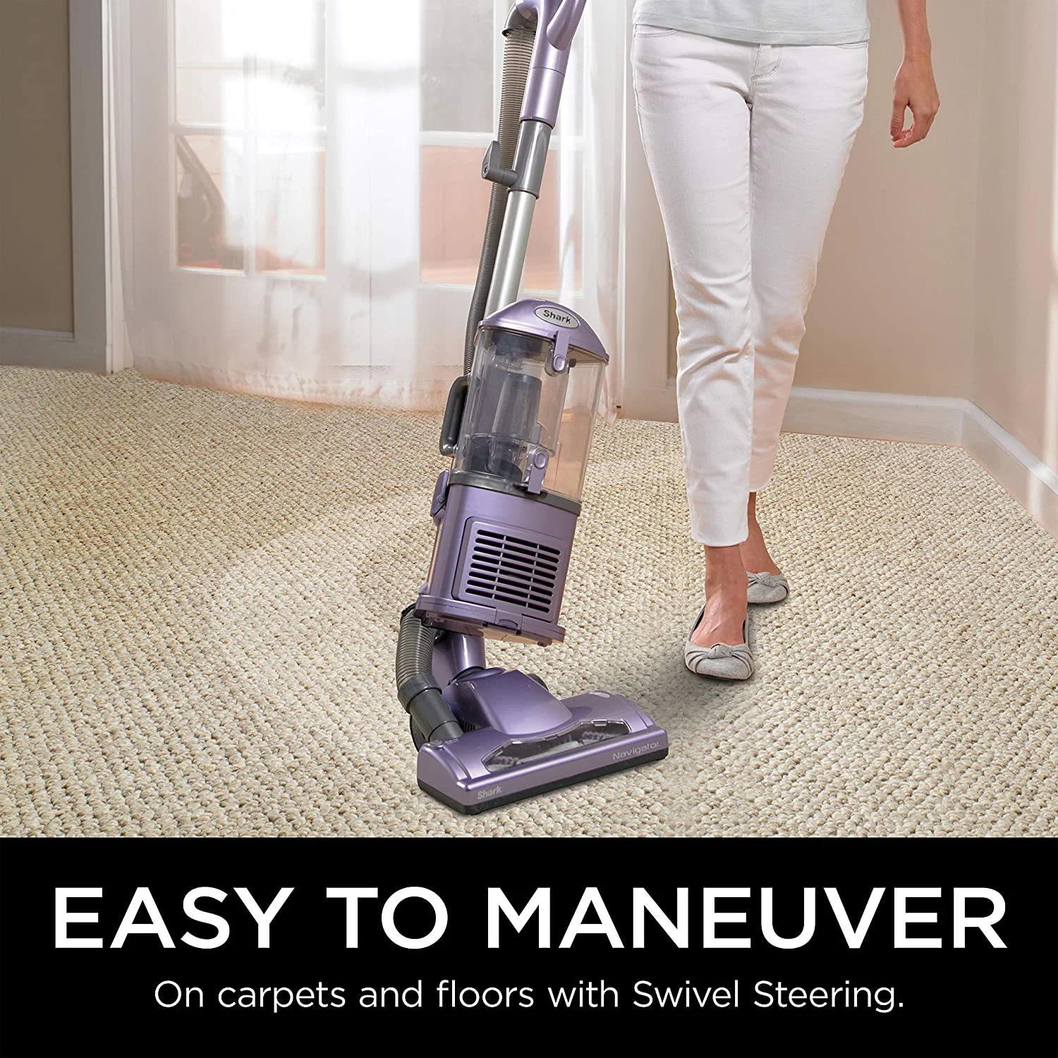 Shark Navigator Lift-Away Bagless Upright Vacuum - Lavender - Image 6