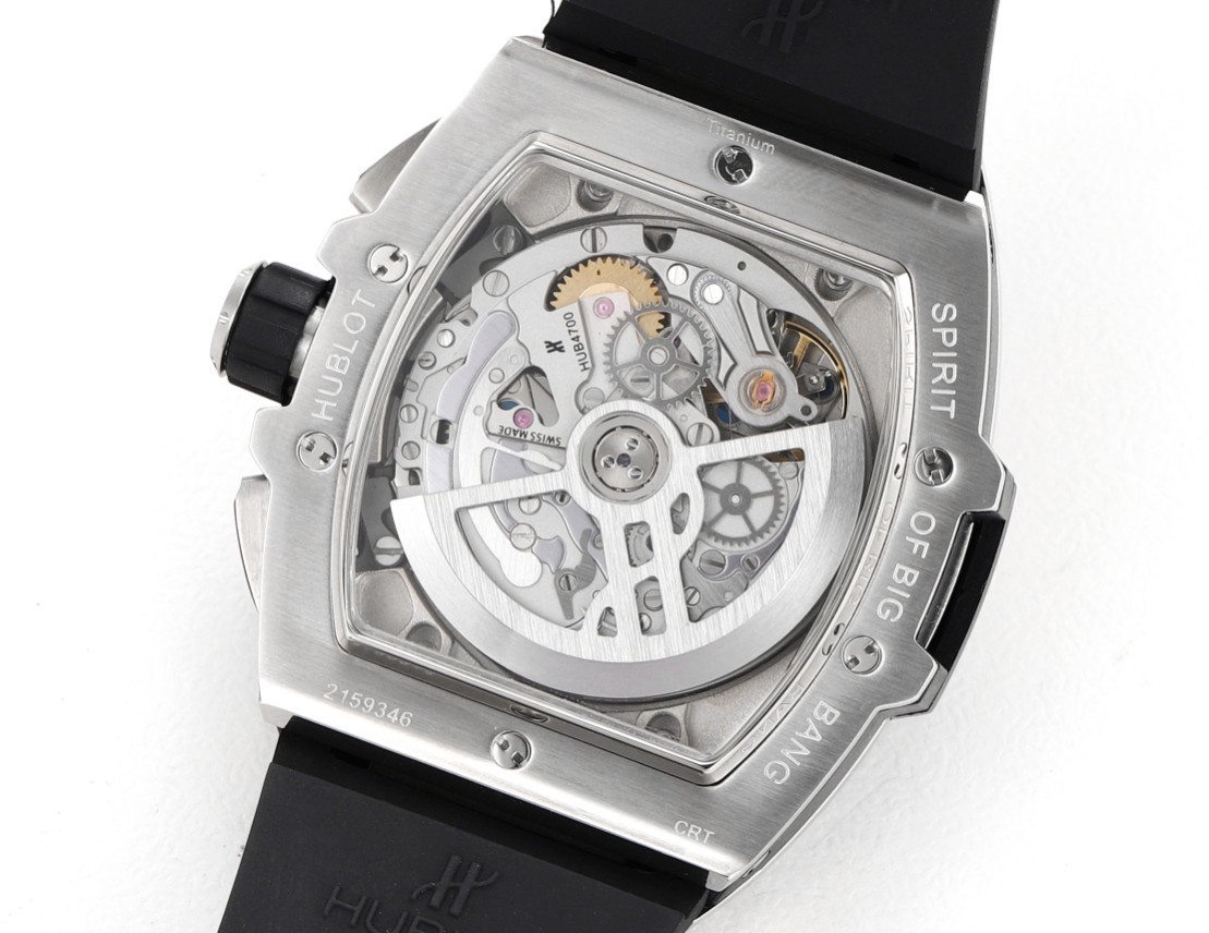 Hublot Spirit of Big Bang Textured Rubber Strap(1:1 replica) - Top club