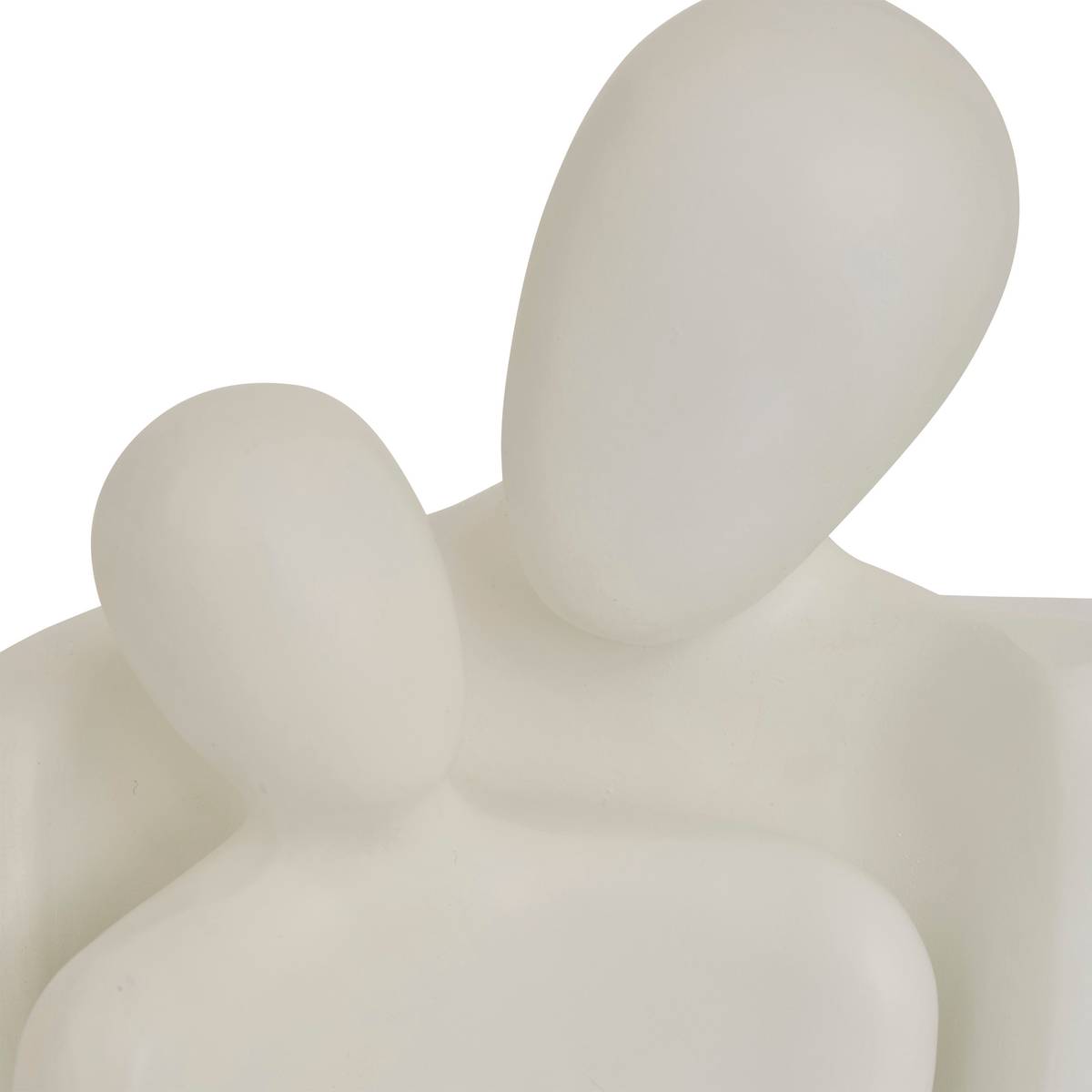 Couple Statue "Rima" White, 18x13.5 cm
