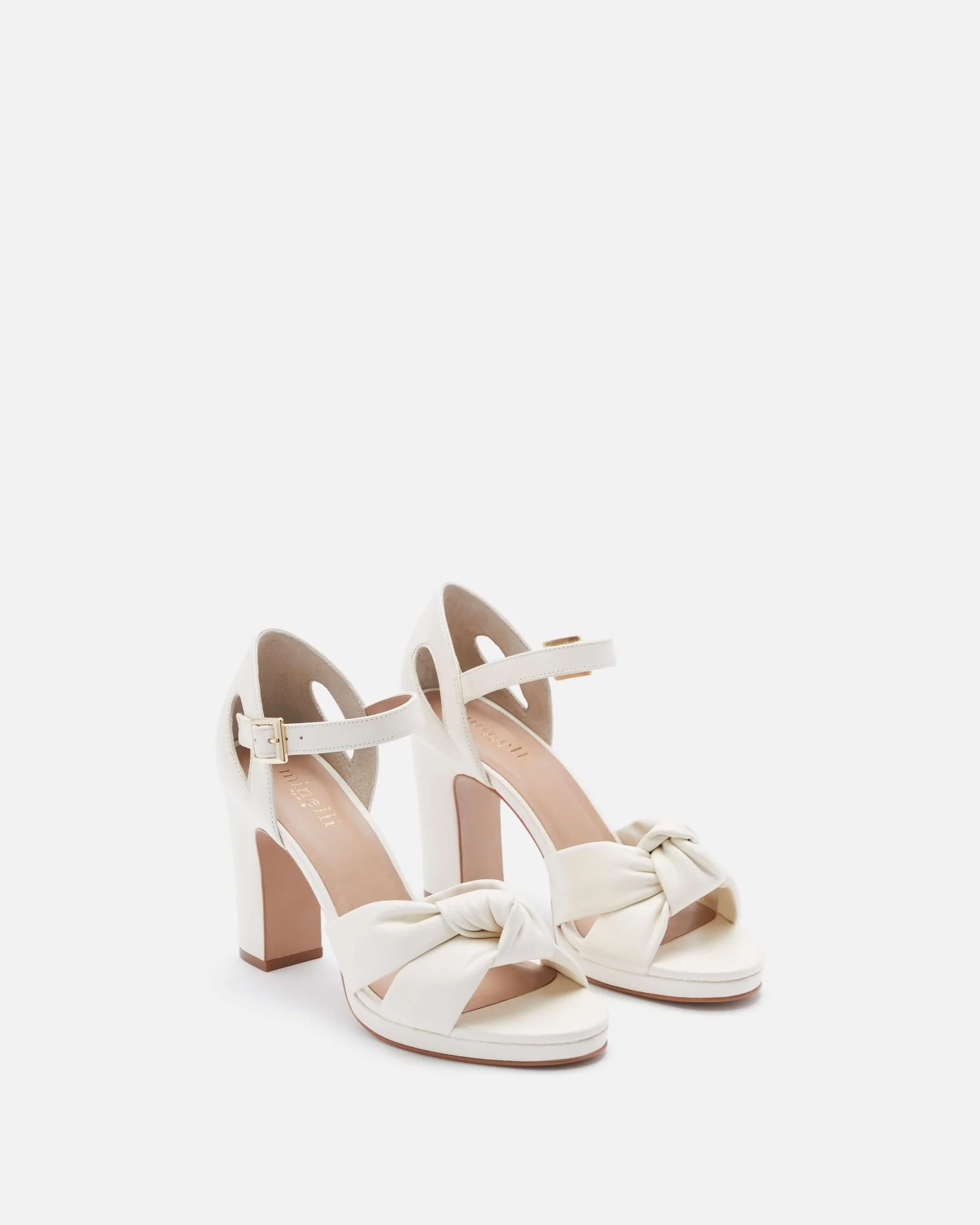 SANDALES KILOA BLANC - Sandales ouvertes à talons hauts