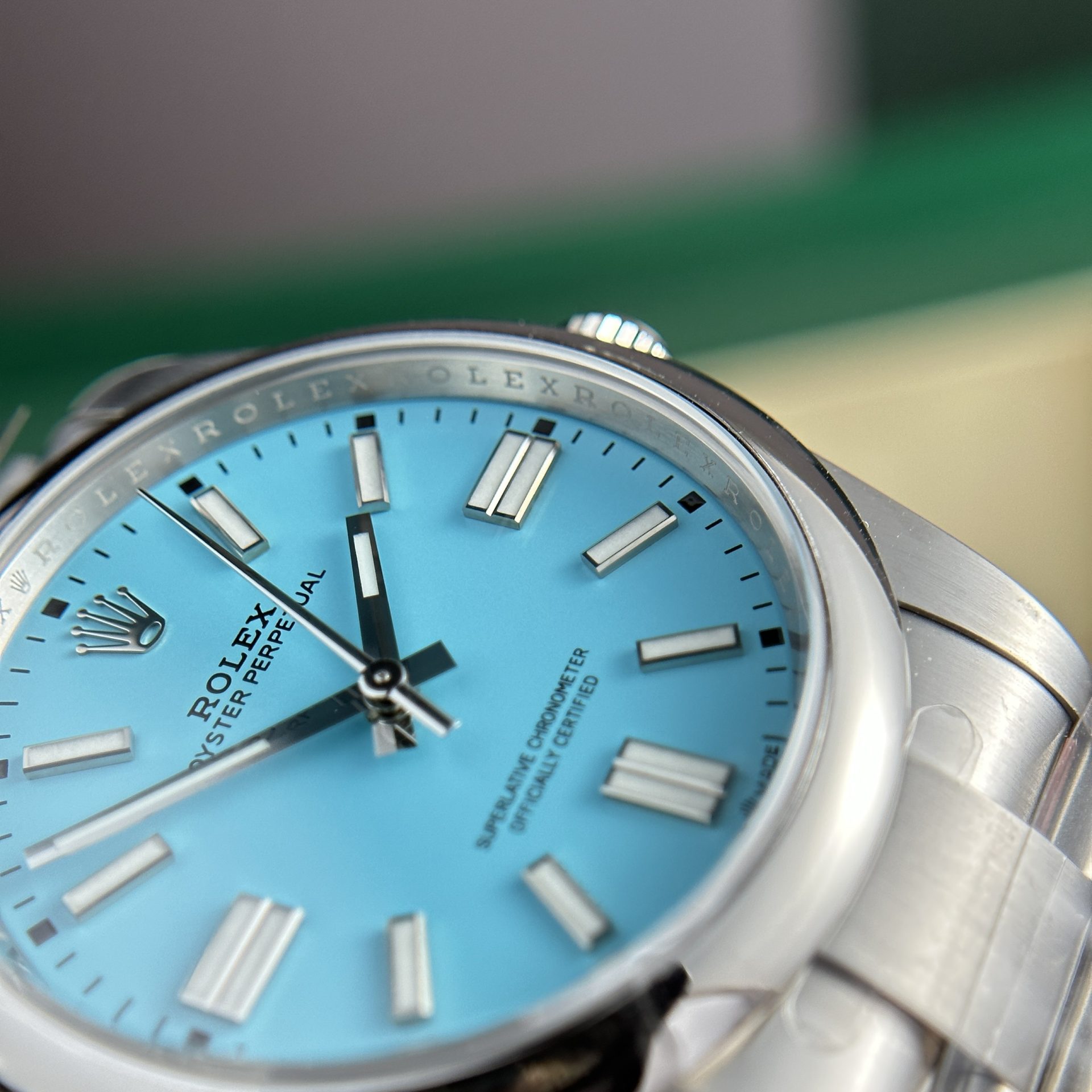 Rolex Replica Watches Oyster Perpetual 124300 Ice Dial Clean Factory 41mm - Top club