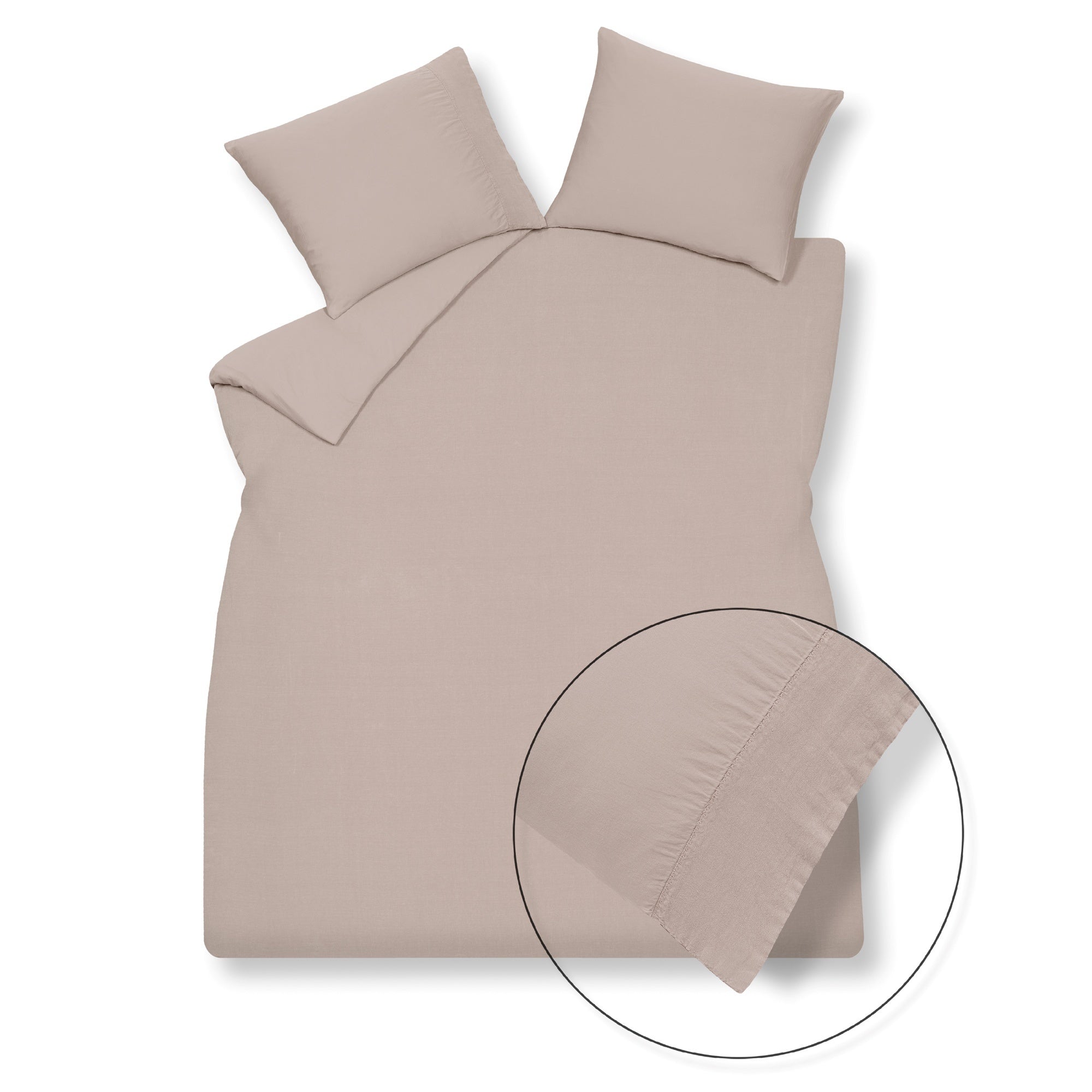 Dekbedovertrek Pure Blush   240 x 200 220 cm   Roze