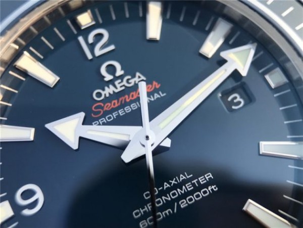 Replica Omega Planet Ocean Professional Blue Liquidmetal Bezel 45mm OMF SS Bracelet A8500 - Top club