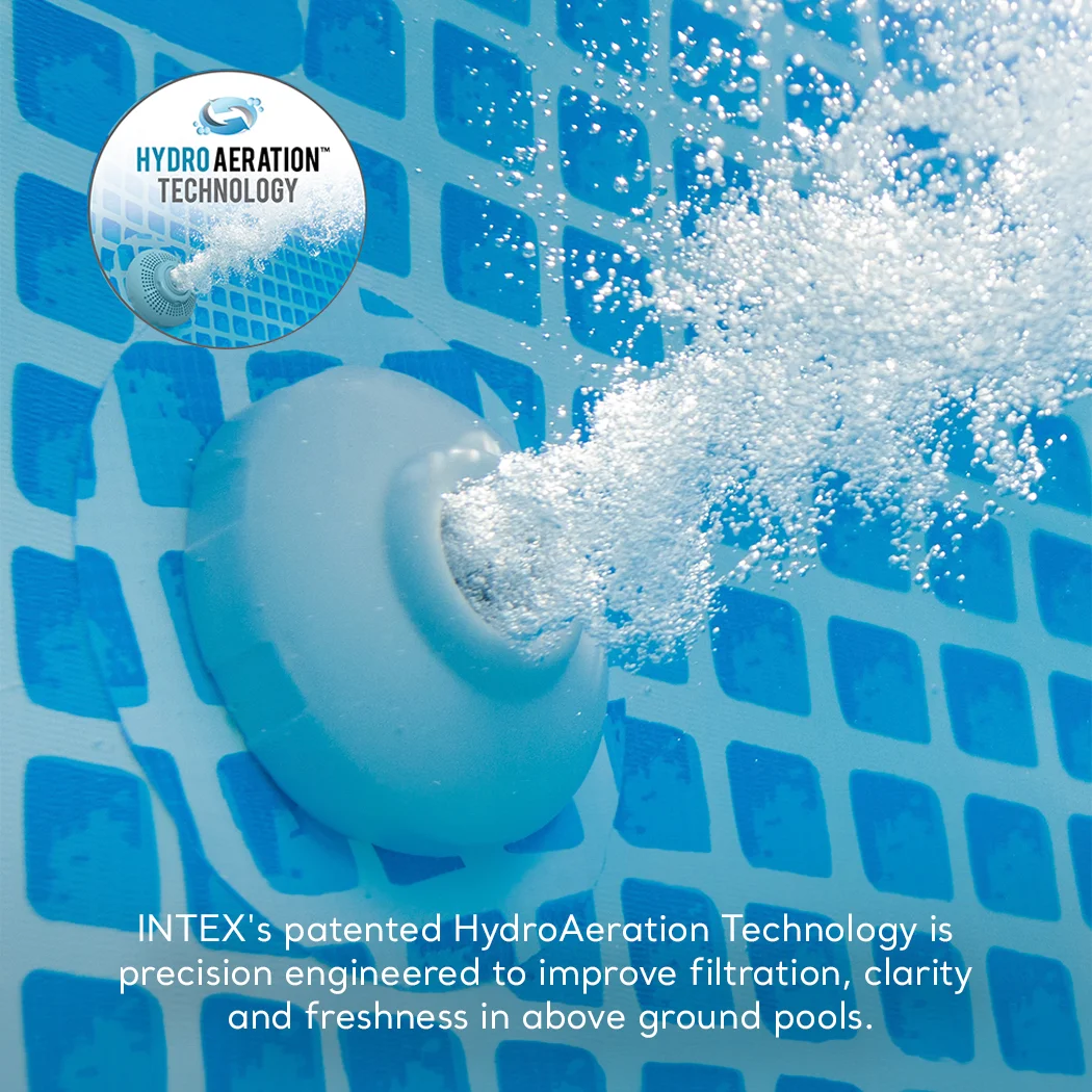 Intex 26661EG Krystal Clear Pool Small and Sleek Saltwater System, 110-120V - Image 27