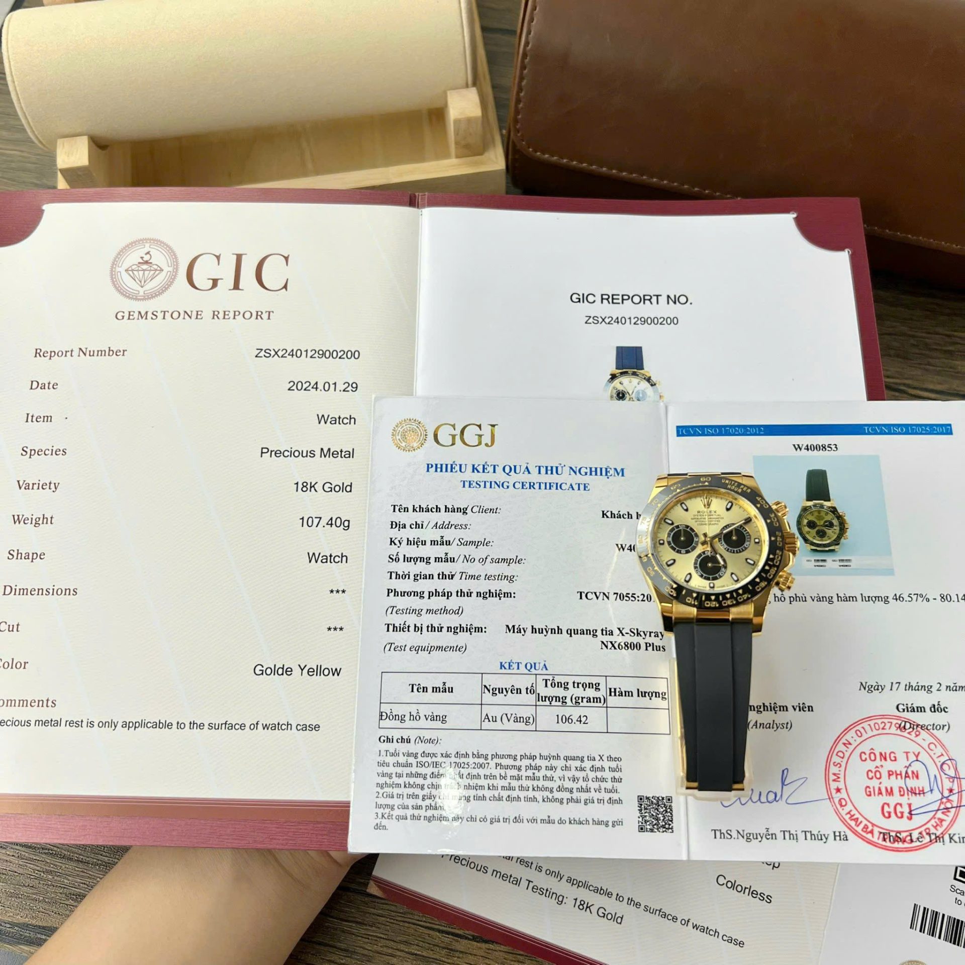 Rolex Daytona Best Replica Watch Gold Wrapped Custom 40mm - Elite Watch Atelier
