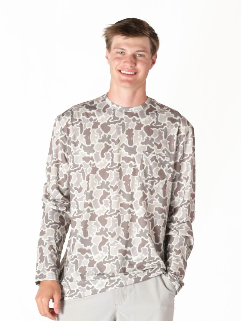 0126-MN-TEE-LS-CAMO-GRYCMO - Simply Southern Outlet