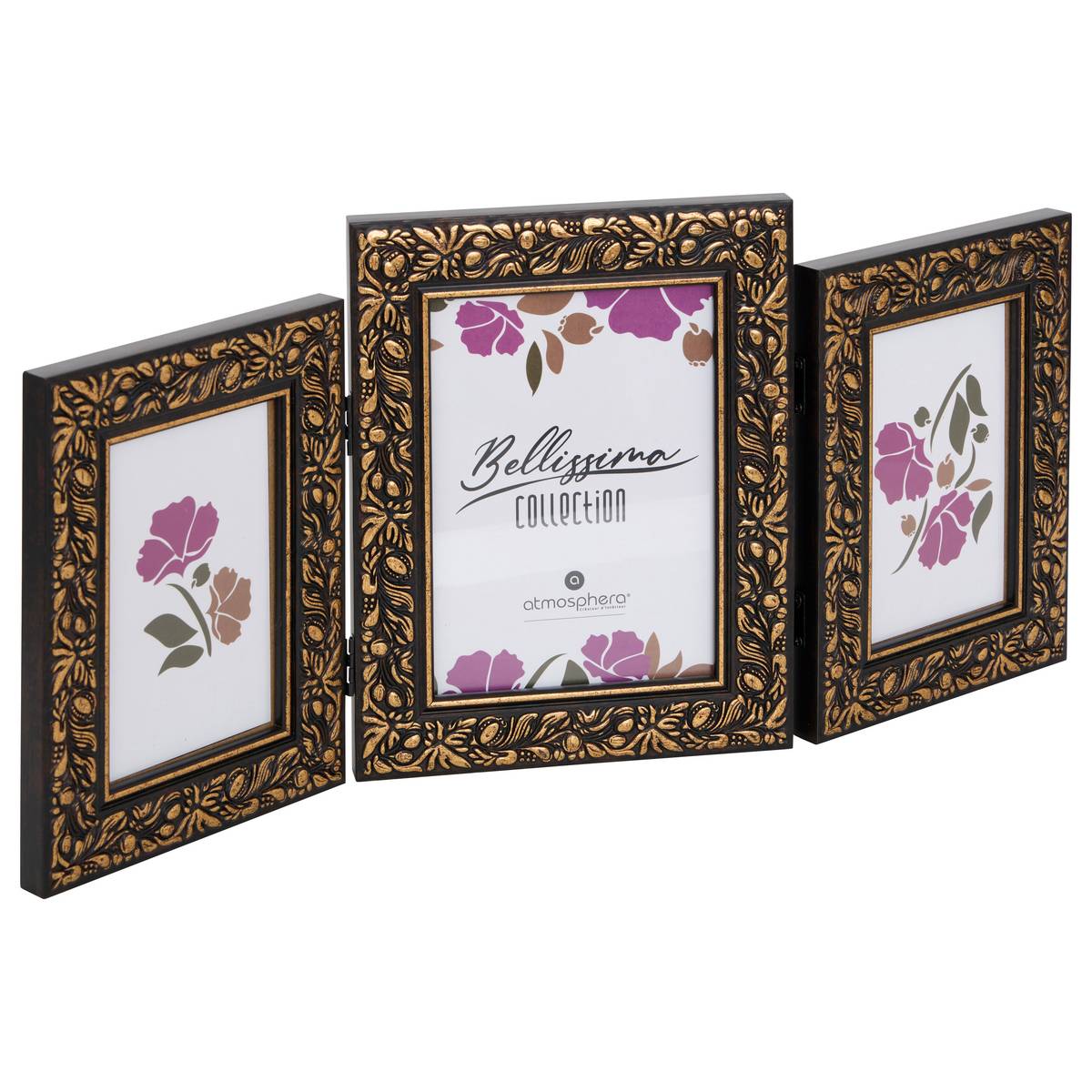 Collage Frame "Alda" Black, 3 photos