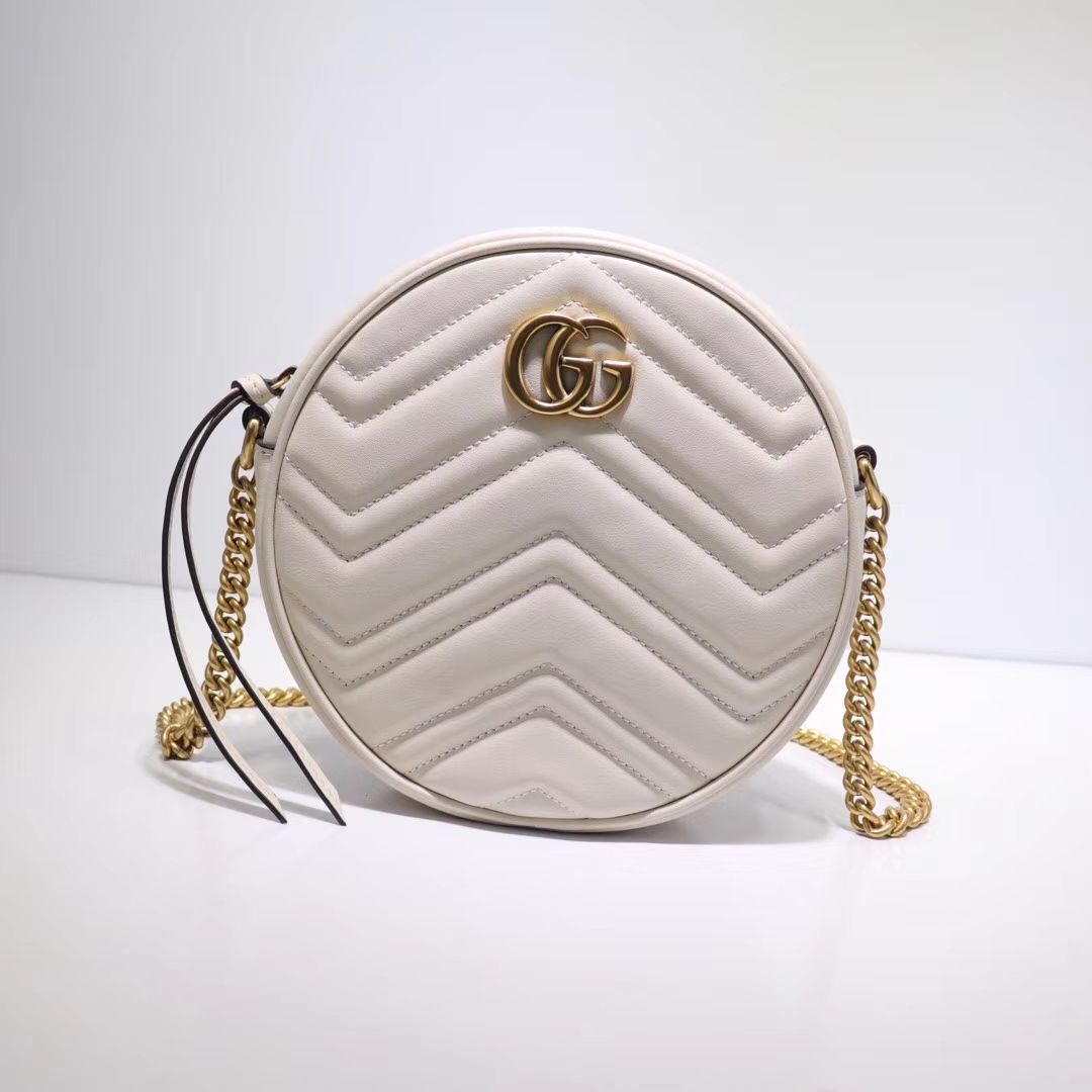 Replica Gucci Marmont Mini Round Shoulder Bag1:1High-quality replica